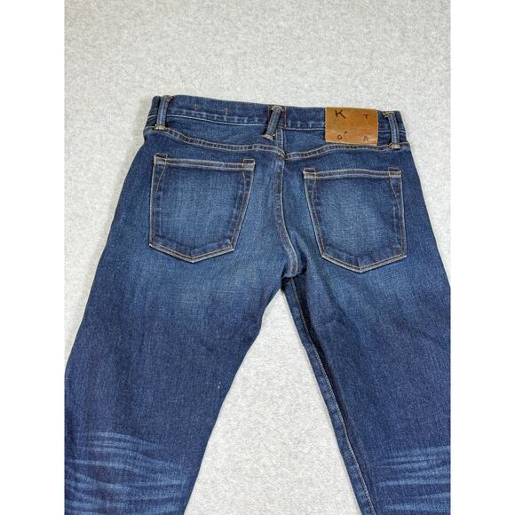 Hiroshi Kato Mens Size 31X27 The Pen Slim Jeans Tyler Wash - Picture 12 of 15